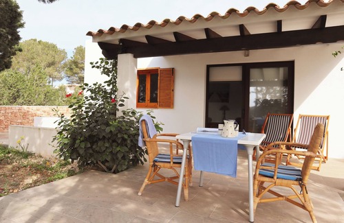 Formentera Cabaña | Casa con terraza y jardín ideal familias. Acceso caminando a la Playa (300m)