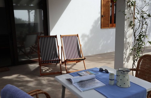 Formentera Cabaña | Casa con terraza y jardín ideal familias. Acceso caminando a la Playa (300m)