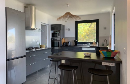 Portigliolo Casa | Casa con jardín, impresionantes vistas de la bahía de Ajaccio y La Castagne