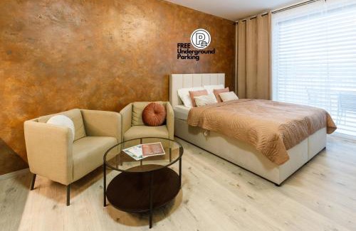 Ostrava Apartamento | Terrace View Apartment - Golden Apartments Rezidence Nová Karolina