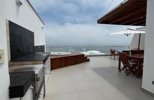 Punta Hermosa Condominio | Terrace with Jacuzzi, Duplex, Ocean View, Grill