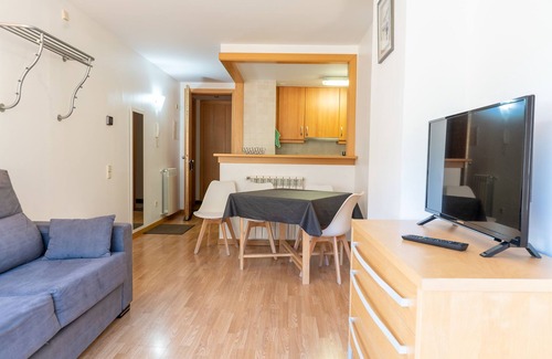 El Tarter Apartamento | Terraza con vistas a la montaña