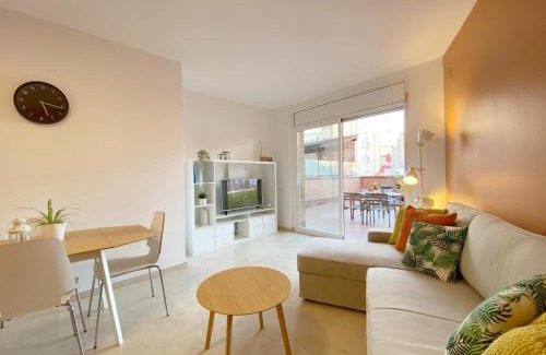 Sants-Montjuic Apartamento | Terracotta terrace