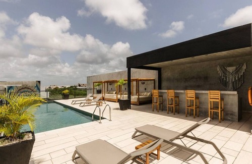 Ek Balam Village Condominio | Terramar Viento Apartment Beach Club Access