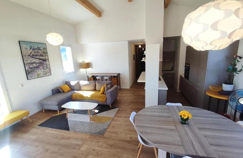 Greoux-les-Bains Apartamento | Terrasse 130m2 panoramique avec Climatisation Piscine - 3 chambres