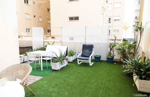Cadiz Apartamento | Terraza y playa