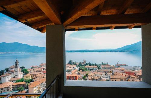 Predore Apartamento | Terrazza sulle mura
