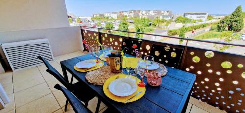 Sete Apartamento | THAU-INDIGO, Appt Neuf, Standing, Prox Plages, Terrasse, Parking, Climatisé