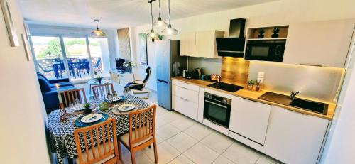 Sete Apartamento | THAU-INDIGO, Appt Neuf, Standing, Prox Plages, Terrasse, Parking, Climatisé