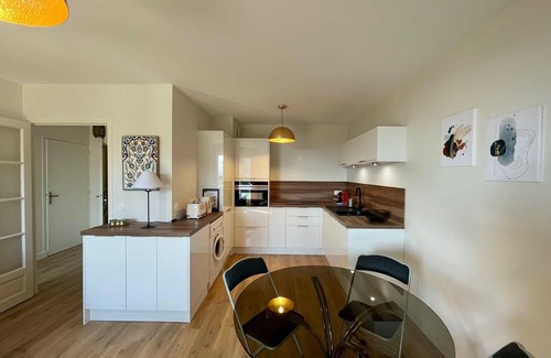 Benerville-sur-Mer Apartamento | The ammonite sea view with large balcony