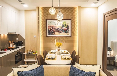 Hang Xanh Apartamento | The apartment is located in the Landmark 81 commercial center