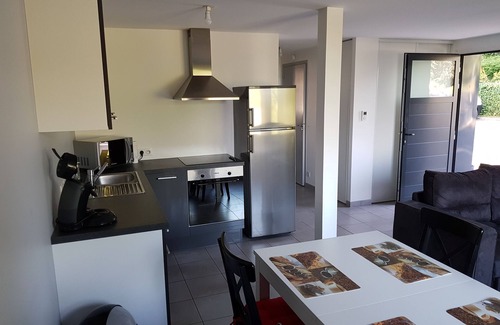 Donville-les-Bains Apartamento | DONVILLE BAÑOS BEACH 200 metros y 1, 5 km de Granville, WIFI