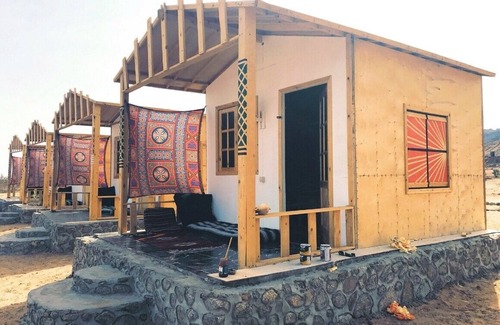 Sinai Peninsula Casa | The Bedouin life with Eid Ali Nuweiba, Egypt Camping first line sea view wifi AC