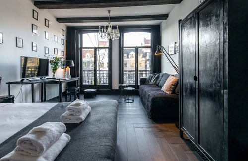 De Weteringschans Cama Y Desayuno | The Black Canal Studio in heart of Amsterdam