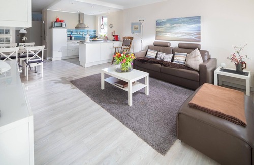 Norderney Apartamento | The "Blue Pearl" vacation apartment on Norderney is located in Tannenstraße,