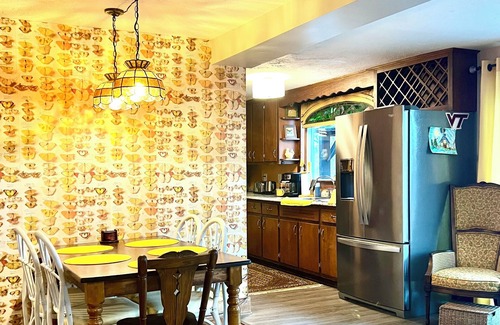 New River Casa | The Blue Ridge Bungalow- 3BR 2BA, hot tub with panoramic views, dog-friendly.