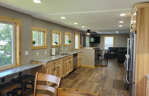 Marine on St. Croix Casa | The Blue Lagoon on Big Marine Lake - Pontoon Rental Available