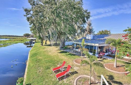 Highland Casa | The BougainVilla with Boat Slip on Lake Istokpoga!