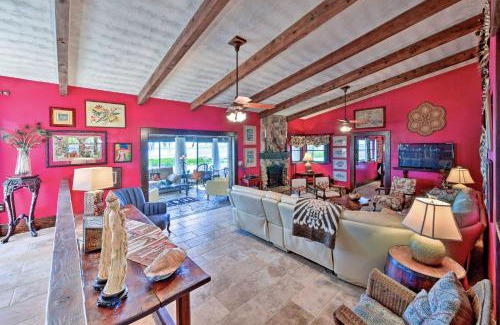 Highland Casa | The BougainVilla with Boat Slip on Lake Istokpoga!