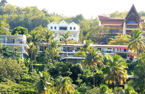 Marigot Bay Apartamento | The Buckingham, lujosa y espaciosa piscina cerca, impresionantes vistas al mar