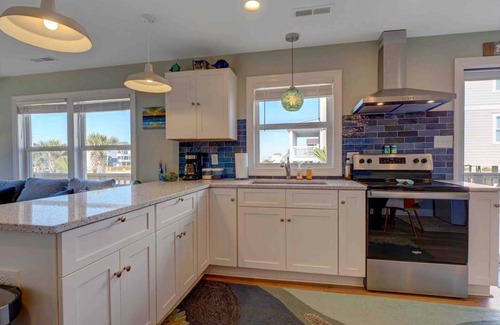 Surf City Apartamento | The Bungalows B- Beachfront - Dog Friendly - Gazebo – Bikes