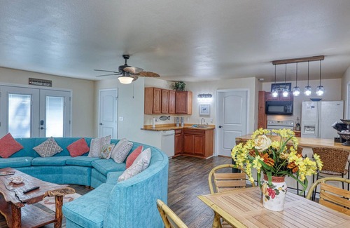 Aransas Pass Cabaña | The Buoys! 2 cottages, yard games & firepit in a great location!