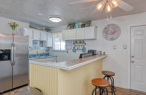 Aransas Pass Cabaña | The Buoys! 2 cottages, yard games & firepit in a great location!