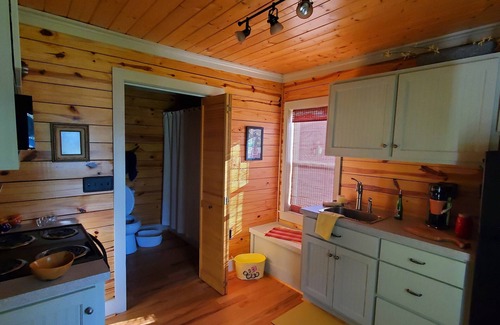 King Cabina | The Cabin - The Hot Tub is Ready! Get Cozy Time!!