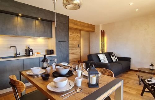 Font-Romeu-Odeillo-Via Apartamento | Apartamento-2 pièces-Baño con ducha-Terraza