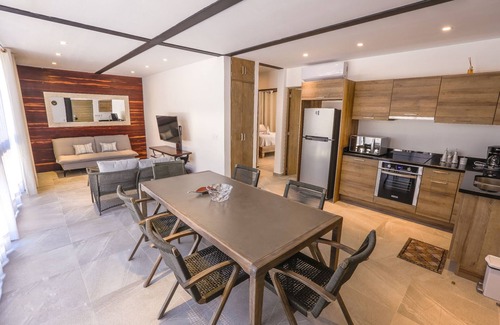 Ek Balam Village Apartamento | LO MÁS CERCANO a las ruinas, 4bd, nuevo, lujoso, lujoso zen y acogedor apartamento completo