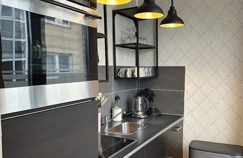 Hamburg-Barmbek Apartamento | The comfortable and practically furnished 1-room apartment is approx. 25 m2 in size and is located on the 1st floor of our apartment house Saseler Chaussee.