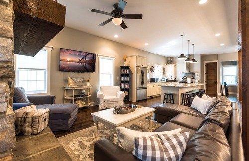 Michigan City Casa | Beachwalk Resort - El carrito de golf Cottage incluido - para 10 personas