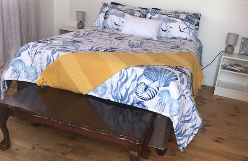 Capri Cabaña | The cottage on 24 De Stadler Avenue between 2 popular beaches and Shopping Mall