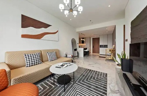 Ho Chi Minh City Apartamento | The Crest-Metropole with Bathtub Skyline City view