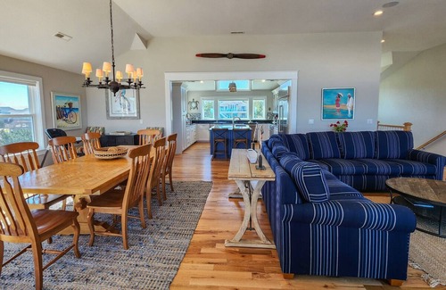 Carolina Dunes Casa | The Duck House - Spectacular Oceanfront home with 5 BR/7BA - Private Pool