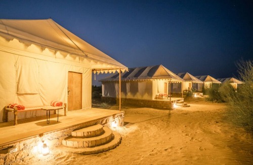 Kanoi Cabaña | The Dune Estate By Ebony Stays – 1BHK Luxury Tent in Jaisalmer with Desert Views