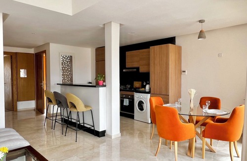 Taghazout Apartamento | The Elegant with Sea View & Pools - Taghazout Bay