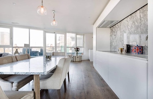 Vauxhall Apartamento | Lujo 3 hab. Terraza y vistas panorámicas de Londres