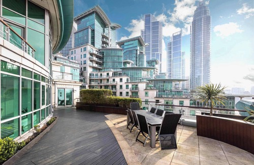 Vauxhall Apartamento | Lujo 3 hab. Terraza y vistas panorámicas de Londres