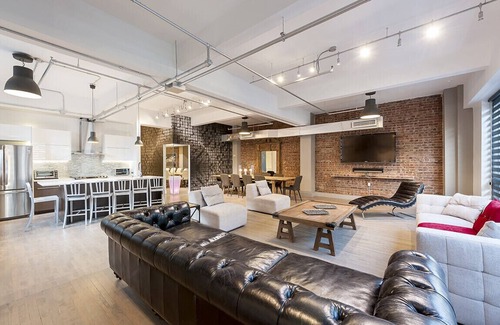 Downtown Montreal Apartamento | El Ejecutivo Loft | Loft de 4 suites en el hotel Holland, en el centro
