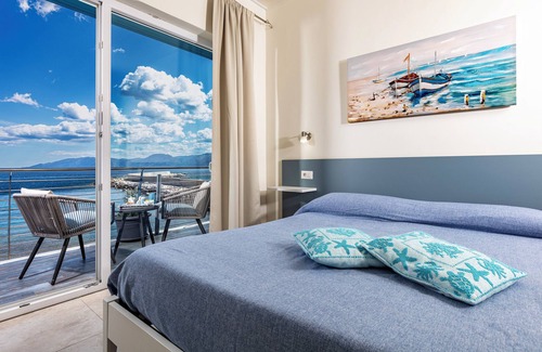 Cala Gonone Cama Y Desayuno | The fisherman's house rooms with bathroom sea view