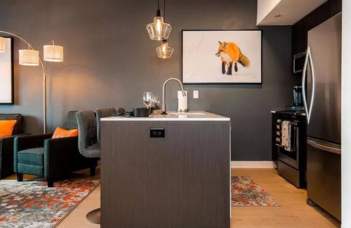 Bozeman Condominio | The Fox Den in Downtown Bozeman with Mountain Views, Large Private Deck