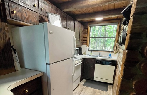 Drasco Cabina | “The Honeymooner” A quaint lil cabin in the woods at Tannenbaum!