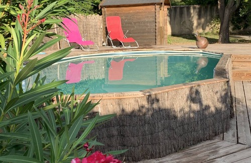 St.-Remy-de-Provence Casa | La casa de Elorac St Remy de Provence con piscina privada