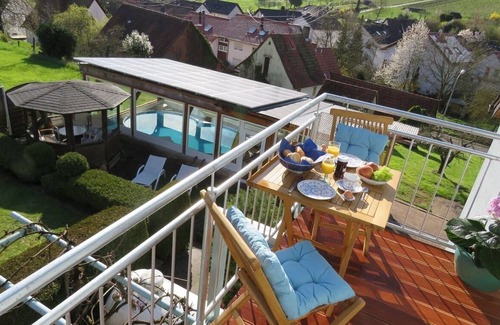 Pleisweiler Apartamento | Apartamentos 2-6 pers. Senderismo, wellness, bares de vinos. bienestar
