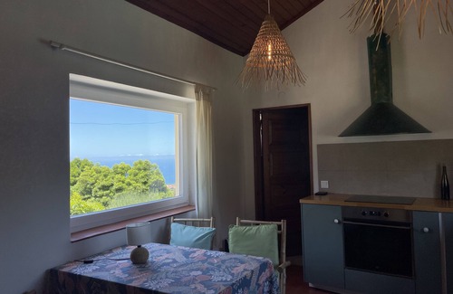 Monserrate Casa | La casa en el bosque - Vista al mar