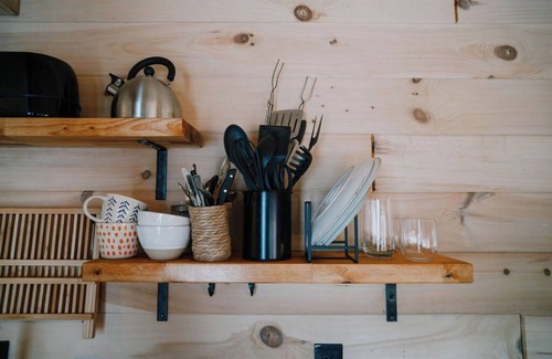 Knoxville Cabina | The Iris: Rural Secluded Nordic Tiny Home