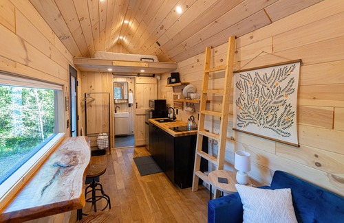 Knoxville Cabina | The Iris: Rural Secluded Nordic Tiny Home