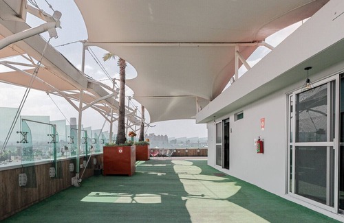 Benito Juarez Apartamento | The Jungle Loft 5 – Confort Tropical en Ubicación Céntrica con Cocina