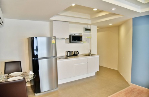 Khlong Tan Apartamento | The Kaze 34 Hotel and Serviced Residence